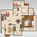 3 BHK Super Area
