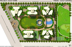 ACE GolfShire Noida: Layout / Site plan