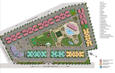 Ace city Site Plan